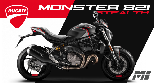 Ducati Montréal - Ducati Monster 821 Stealth 2019 - Prix Specs Moteur
